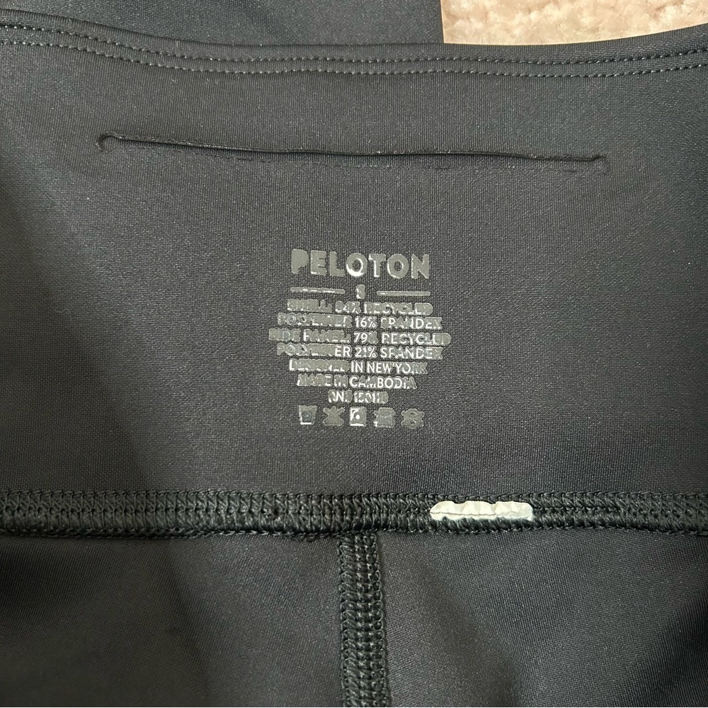 Peloton Cadent Color Block Cycling Leggings Size Small Athletic Athleisure - Picture 3 of 10